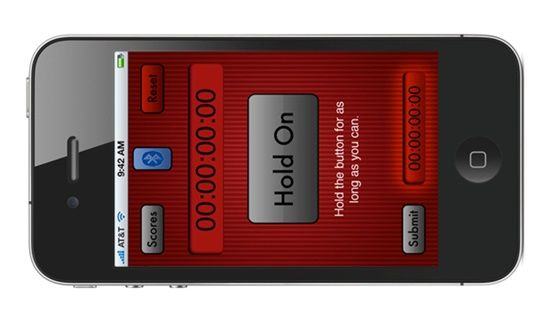 Aplicativo para celular "Hold On"