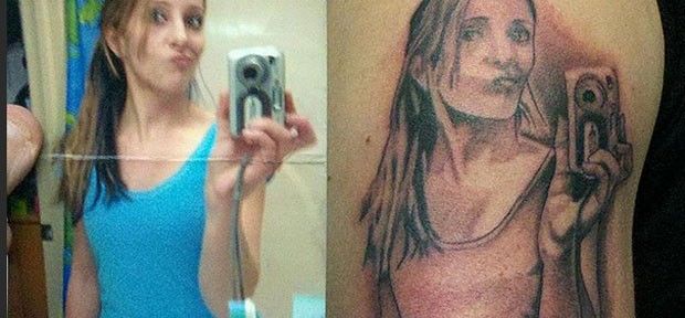 Tatuagem de selfie e bombeiro que faz selfie após apagar incêndio viram hit na web