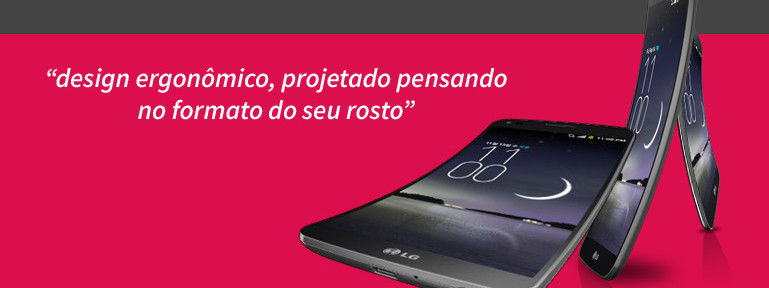 Celular LG G Flex: tela curva é o diferencial do modelo contra concorrentes 'top de linha'