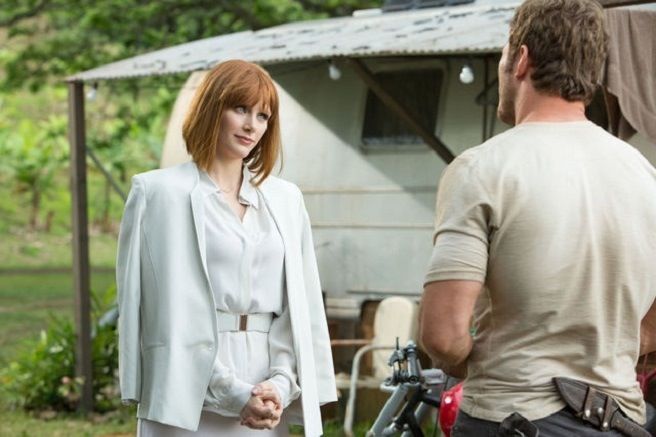 Cena do filme Jurassic Park 4 (ou 'Jurassic World')