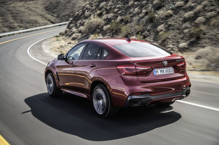 Traseira da nova BMW X6 2015 Traseira da nova BMW X6 2015