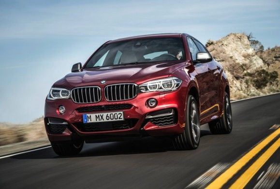 Frente da nova BMW X6 2015 Frente da nova BMW X6 2015