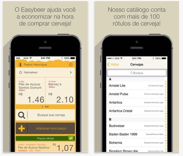 Aplicativos para iPhone: Easybeer