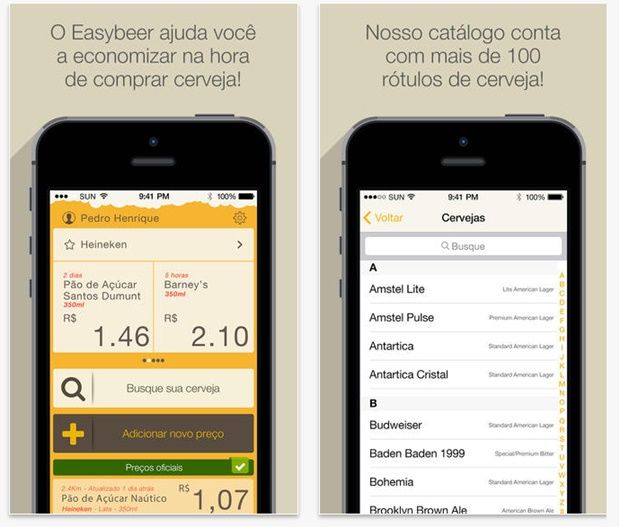 Aplicativos para iPhone: Easybeer Aplicativos para iPhone: Easybeer