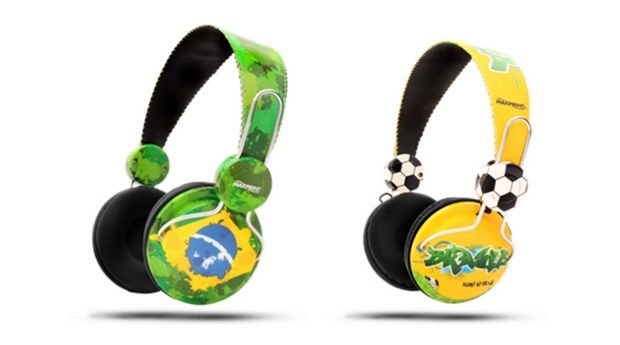 FONES DE OUVIDO COLEÇÃO BRASIL DA MAXPRINT FONES DE OUVIDO COLEÇÃO BRASIL DA MAXPRINT