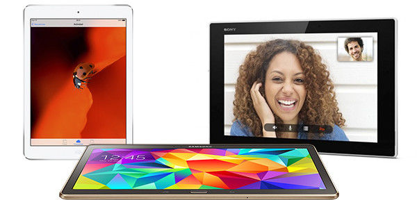 Tablet Samsung Galaxy 'Tab S' é lançado como mais fino e leve que iPad Air e iPad mini