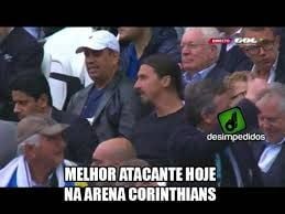 Meme Ibrahimovic na Arena Corinthians