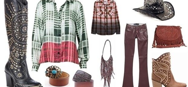 Dicas de moda feminina para Festa Junina: monte o look com calças, botas e bolsas de couro
