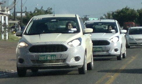 Novo Ford Ka 2015 é flagrado rodando em Camaçari (BA); Veja fotos!