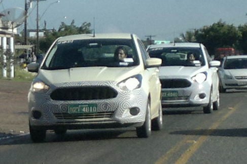 Novo Ford Ka 2015 é flagrado rodando em Camaçari (BA)