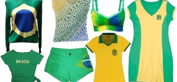 Dicas de moda feminina para ver os jogos do brasil na Copa do Mundo 2014