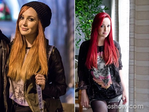 Josie Pessoa usando um look rebelde Josie Pessoa usando um look rebelde