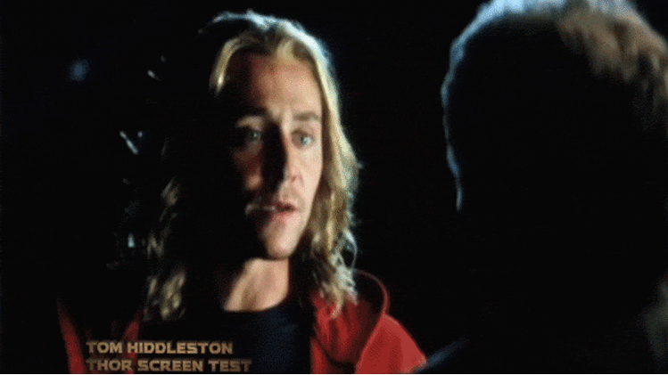 Teste do Tom Hiddleston para o papel de “Thor”