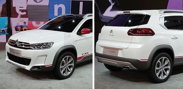 Carros SUV novo Citroën C3-XR é flagrado nas ruas da China! Veja fotos