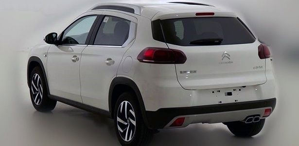 Traseira do Citroën C3-XR
