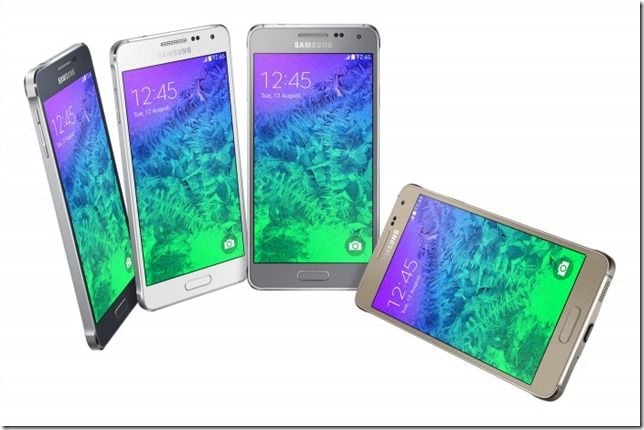 smartphone Samsung Galaxy Alpha