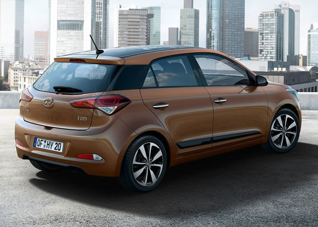 Traseira do novo Hyundai i20