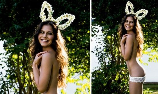 Jessika Alves na edição de aniversário da revista Playboy (de Agosto): 'Foi muito fácil'