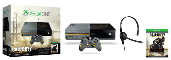 Xbox One ganha edição especial 'Call of Duty Advanced Warfare’ com 1TB por US$ 499