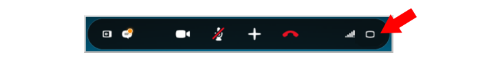 alterar tela de visualização de video skype