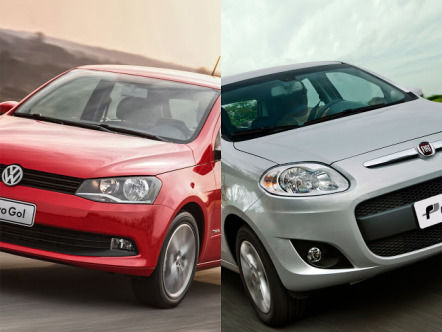 Preços de versões do Volkswagen Gol e Fiat Pálio foram aumentados em novembro