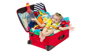 Vai viajar em família? Veja divertidas e resistentes opções de malas para crianças 