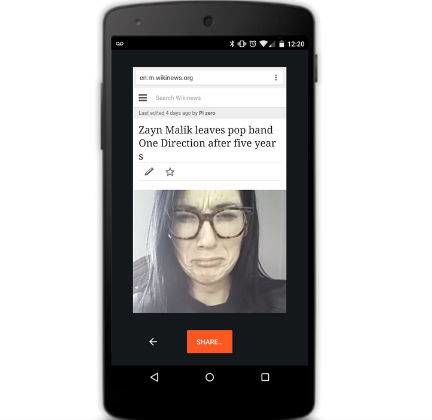 chrome-selfie