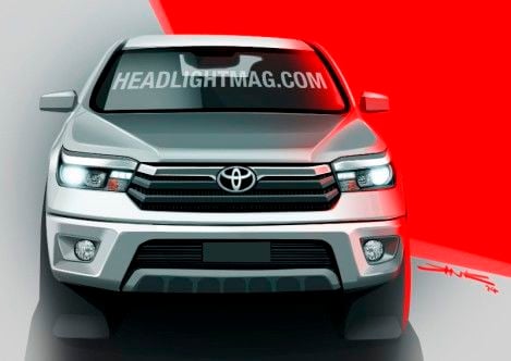 Surgem novos detalhes sobre a próxima geração da Toyota Hilux - Veja