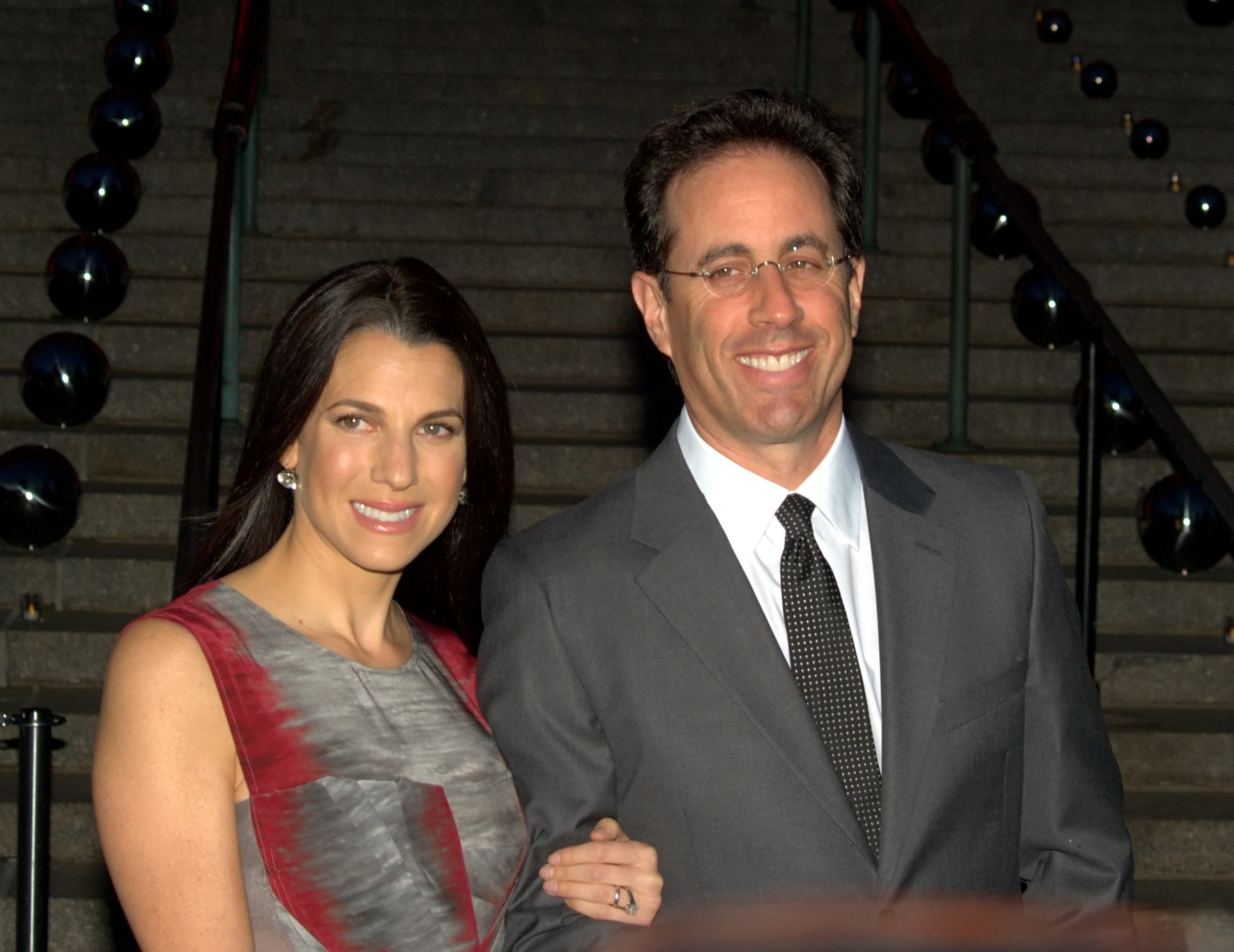 Jerry Seinfeld e Jessica Skalar