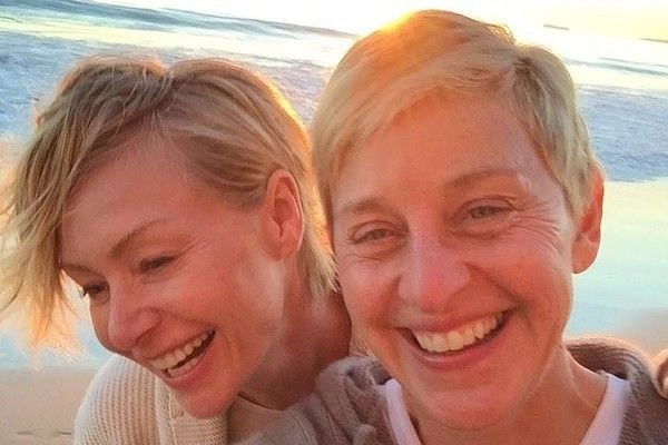 Portia de Rossi e Ellen DeGeneres