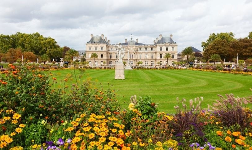 Jardim de Luxemburgo em Paris