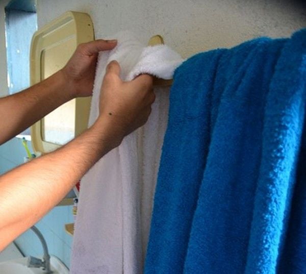 Compartilhar toalhas de banho