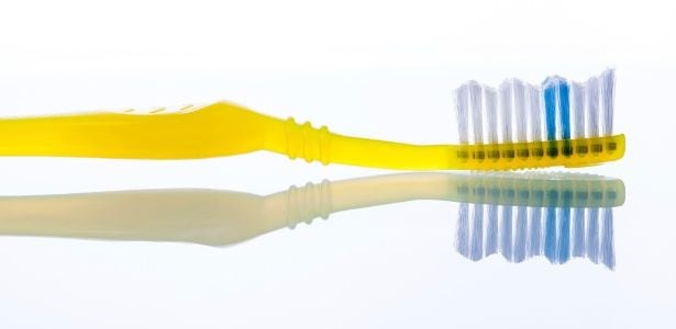 Escova de dentes - Limpeza da escova após o uso