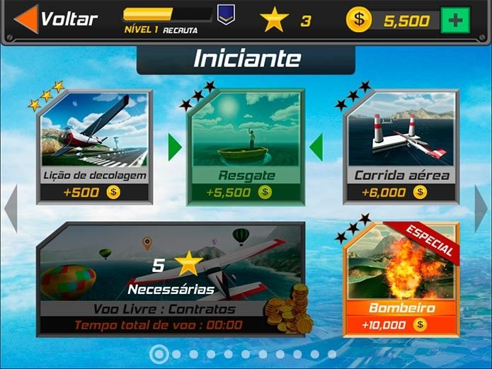 Flight Pilot Simulator 3D - Missões