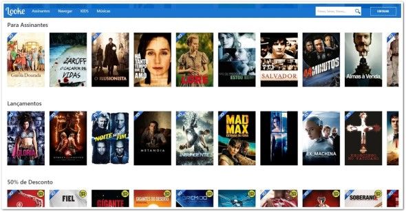 Conheça o Looke, novo serviço brasileiro para assistir filmes e séries online