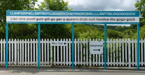 Você conhece Llanfairpwllgwyngyll?