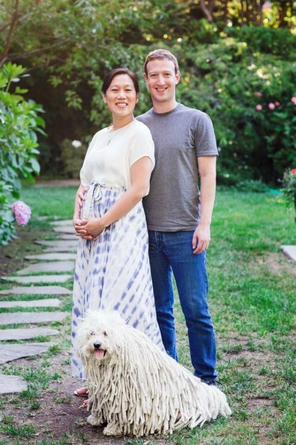 Mark Zuckerberg e Priscilla Chan