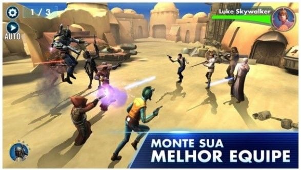 Jogos baseados em "Star Wars" para Android, Windows Phone e iOS