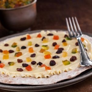 Pizza de panetone
