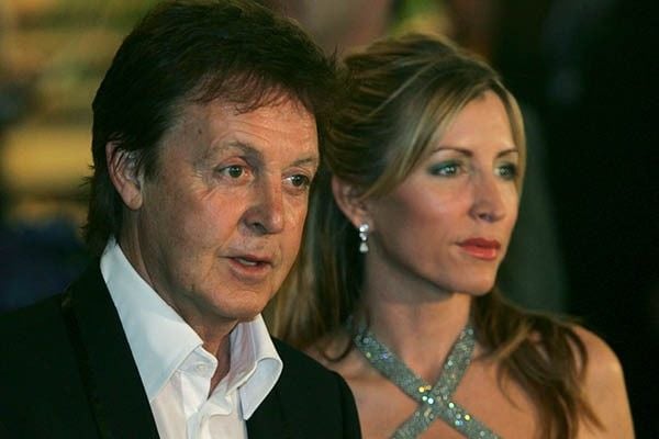 Paul McCartney e Heather Mills