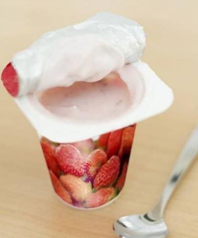 Iogurte com sabor