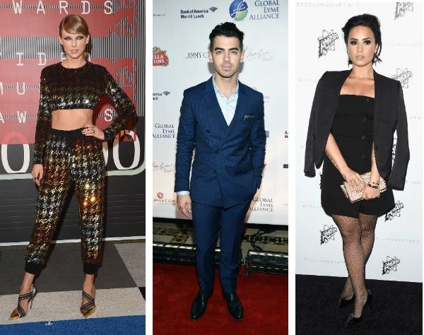 Taylor Swift, Joe Jonas e Demi Lovato