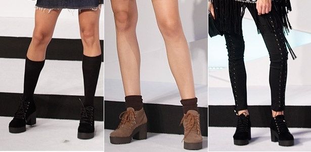 Sapatos pesados