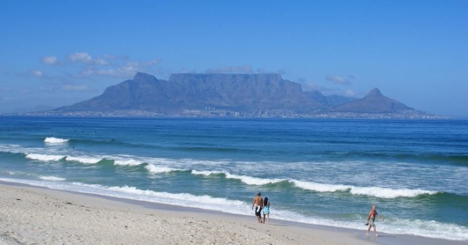 Praia de Bloubergstrand – Àfrica do Sul