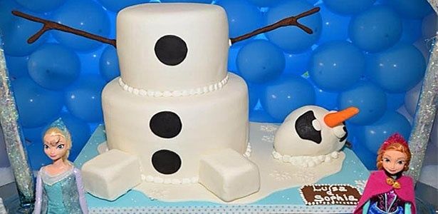 Bolo "Frozen"