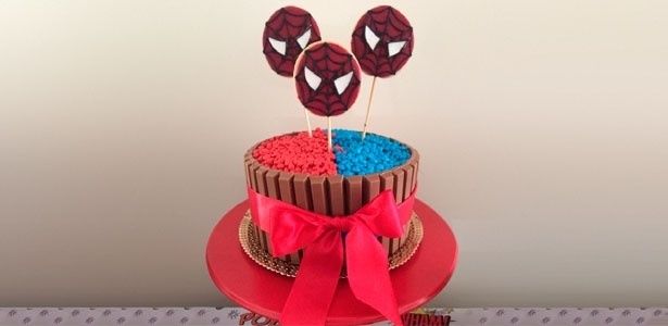 Bolo do Homem-Aranha
