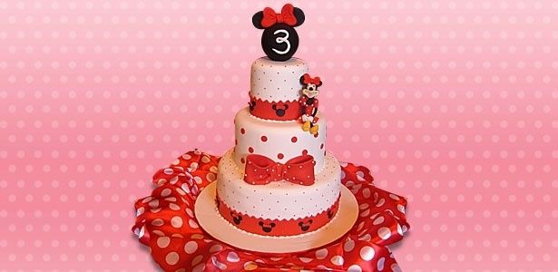 Bolo da Minnie