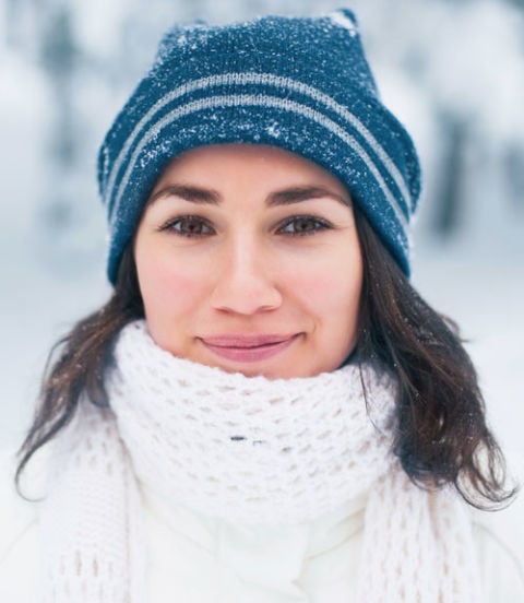 Os olhos avisam quando o corpo está muito frio