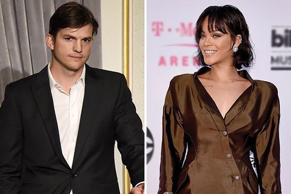 Ashton Kutcher e Rihanna