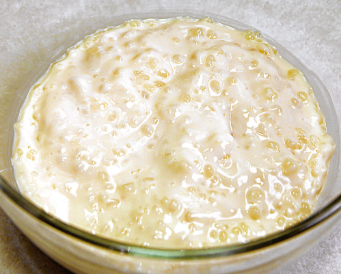 Comer cuscuz com leite